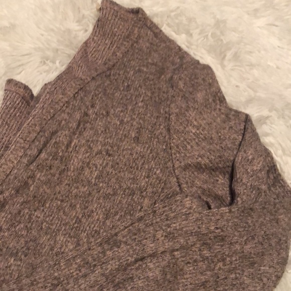 Long Sleeve Brushed Pink Cozy Open Cardigan Size Small - Picture 4 of 7